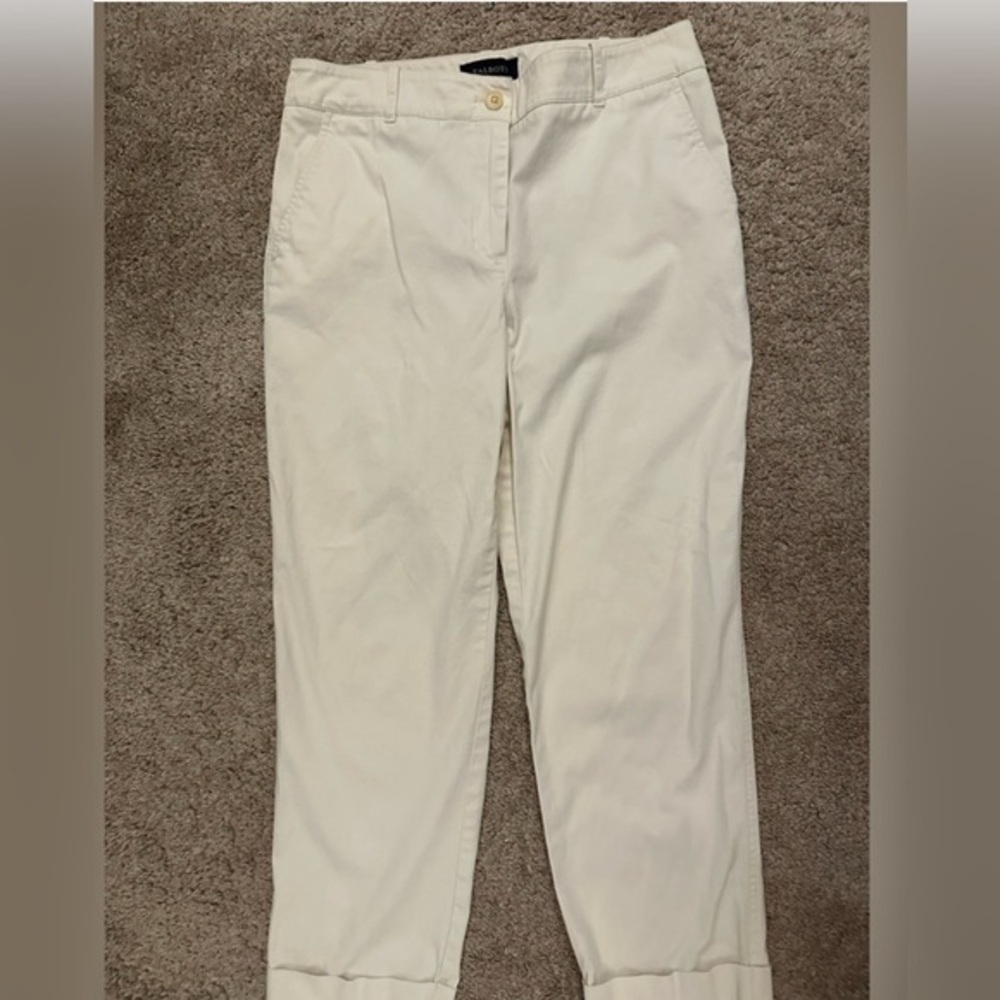 👖 Talbots Heritage Khaki Cropped Pants | Size 6 | Excellent Condition